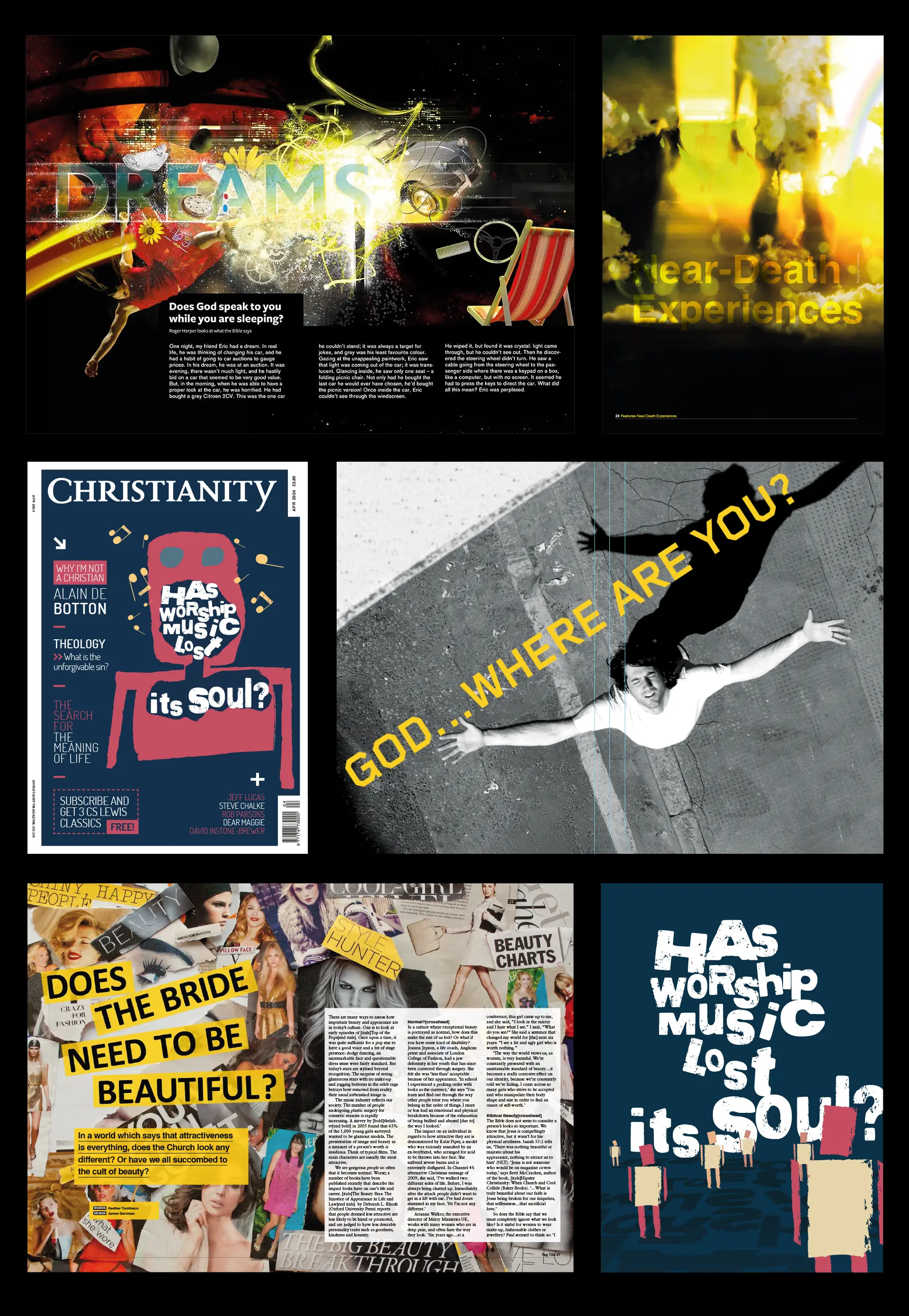 Christianity Magazine spreads