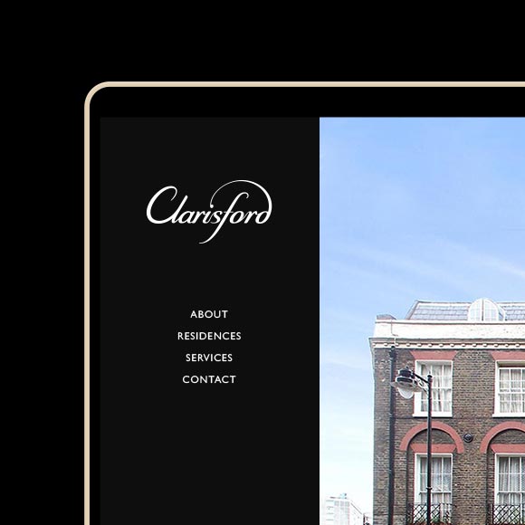 Clarisford - Brand and UX/UI design